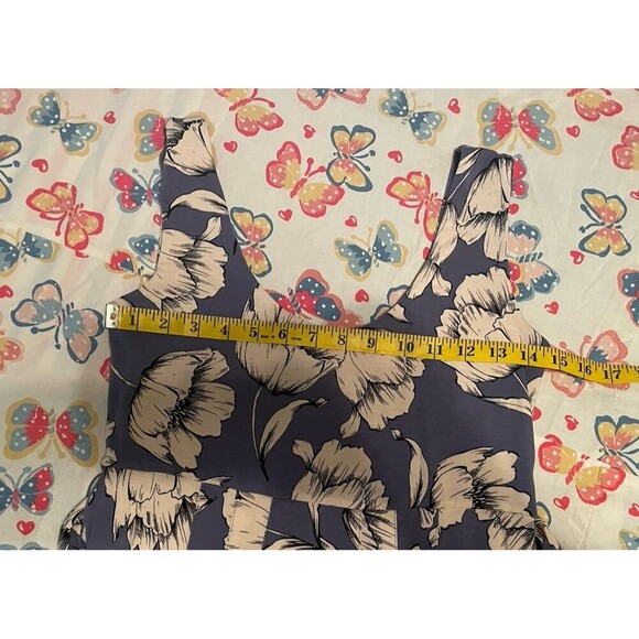 A Pea in the Pod Maternity Dress Maxi Purple Floral Small - Picture 12 of 13